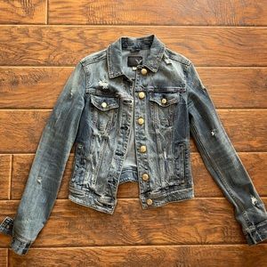 American Eagle Super Stretch Jean Jacket, size: S